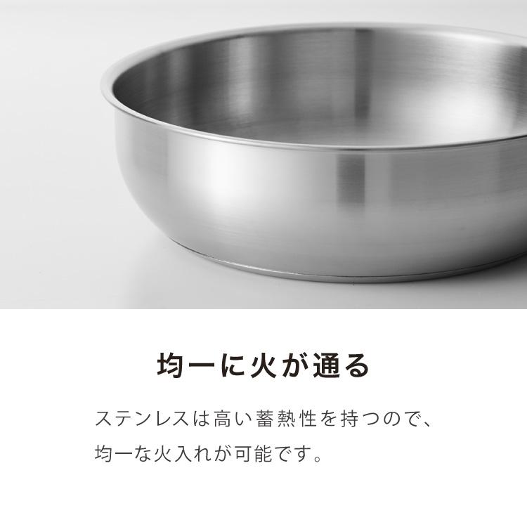 MEYER マイヤー 深型 ステンレス フライパン シェフズパン 24cm フッ素