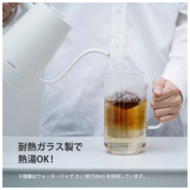 HARIO ウォータージャグ 1300ml 耐熱ガラス 食洗機対応 ピッチャー