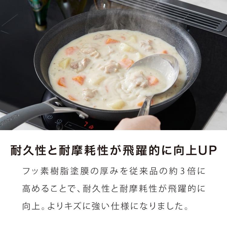 MEYER マイヤー サーキュロンフライパン 24cm ガラス蓋セット
