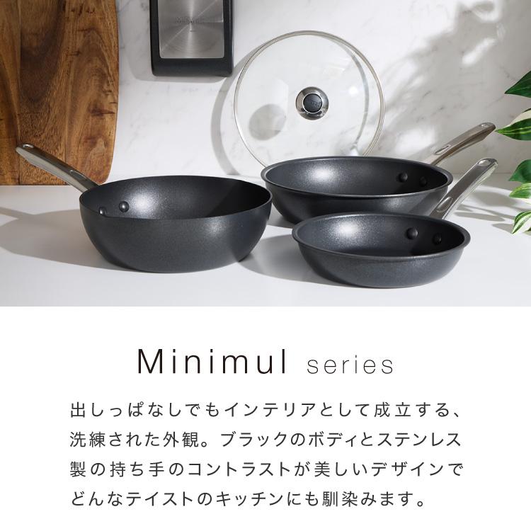 MEYER マイヤー フライパン 24cm深型 ガラス蓋セット ガス火 IH対応