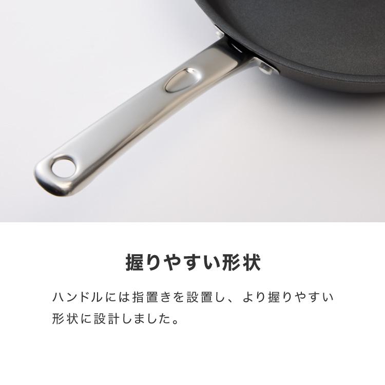 MEYER マイヤー フライパン 24cm深型 ガラス蓋セット ガス火 IH対応