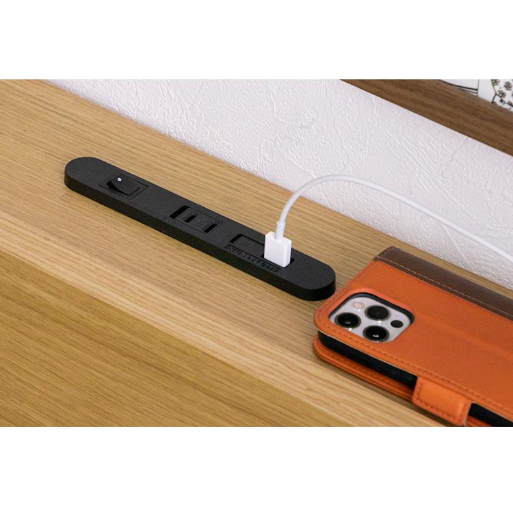 ベッド ロータイプ クイーンサイズ コンセント付き ライト付き ベッド ロータイプ クイーンサイズ コンセント付き ライト付き