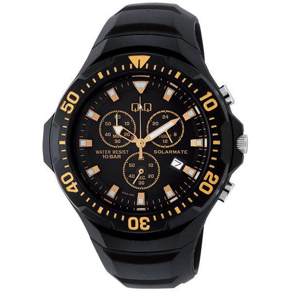 専門店では 【ＣＩＴＩＺＥＮ】シチズン Q&Q 代引不可 /1点入り (ソーラーメイト) SOLARMATE メンズ腕時計H034-003 ソーラー電源 腕時計