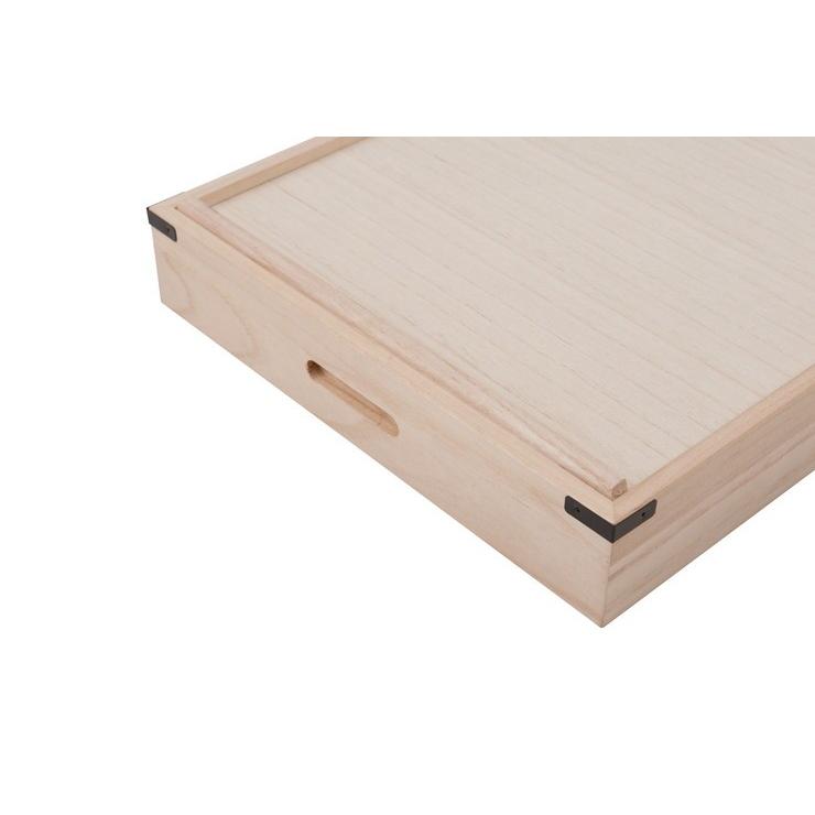 キャスター付き桐衣装箱 4段 高さ51 隅金具付 桐ケース 衣装ケース