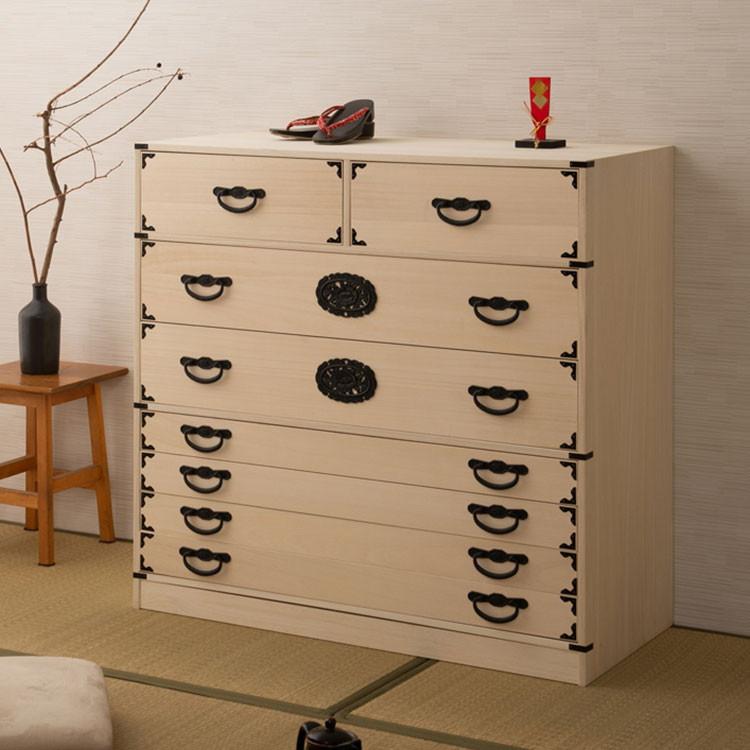 室町 桐箪笥 7段 幅100 高さ96 白木 和ダンス 和タンス 和箪笥 着物用