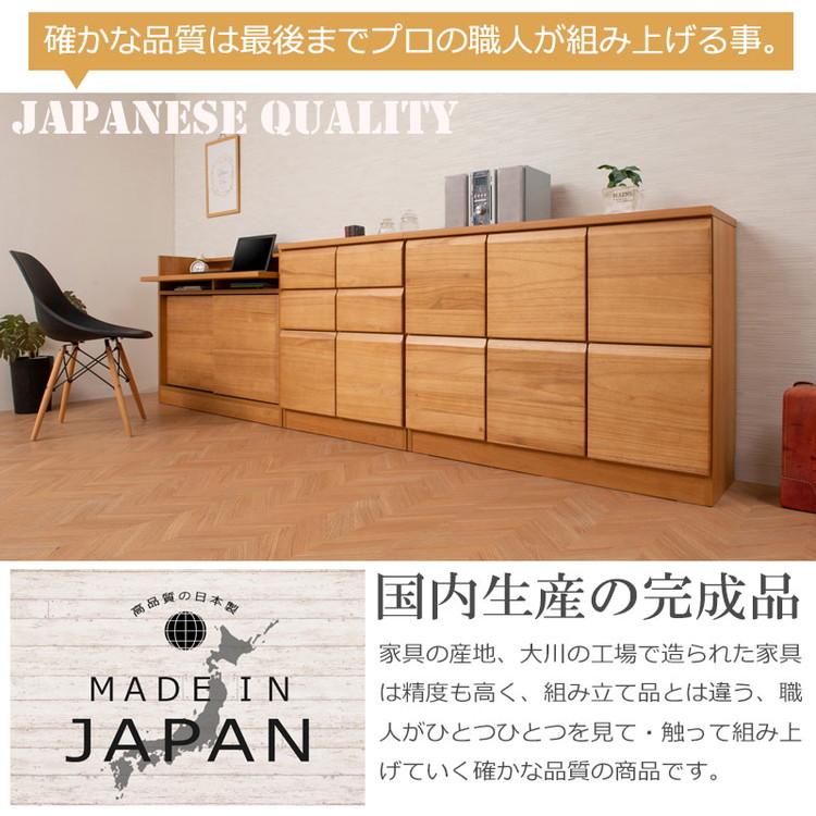 Enix スクエアキャビネット 幅72 扉タイプ ホワイト プッシュ式