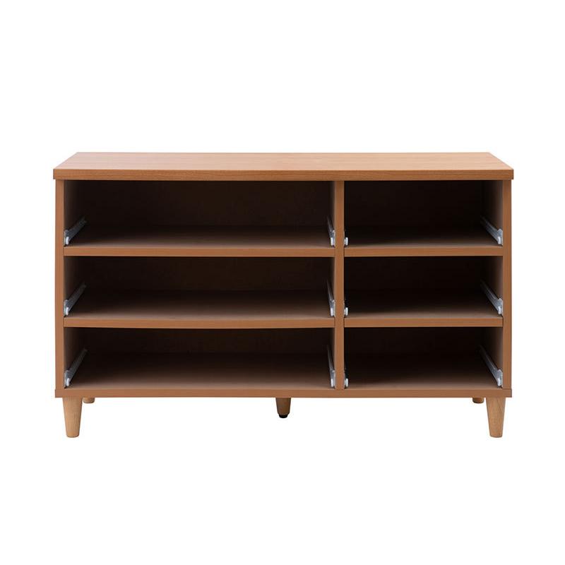 日本製 北欧スタイル ローチェスト 幅110cm ナチュラル チェスト 完成