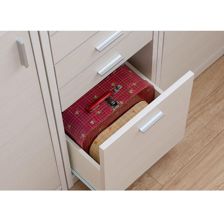 FINEシリーズ カウンター下収納 幅40cm 引き出しタイプ ホワイト