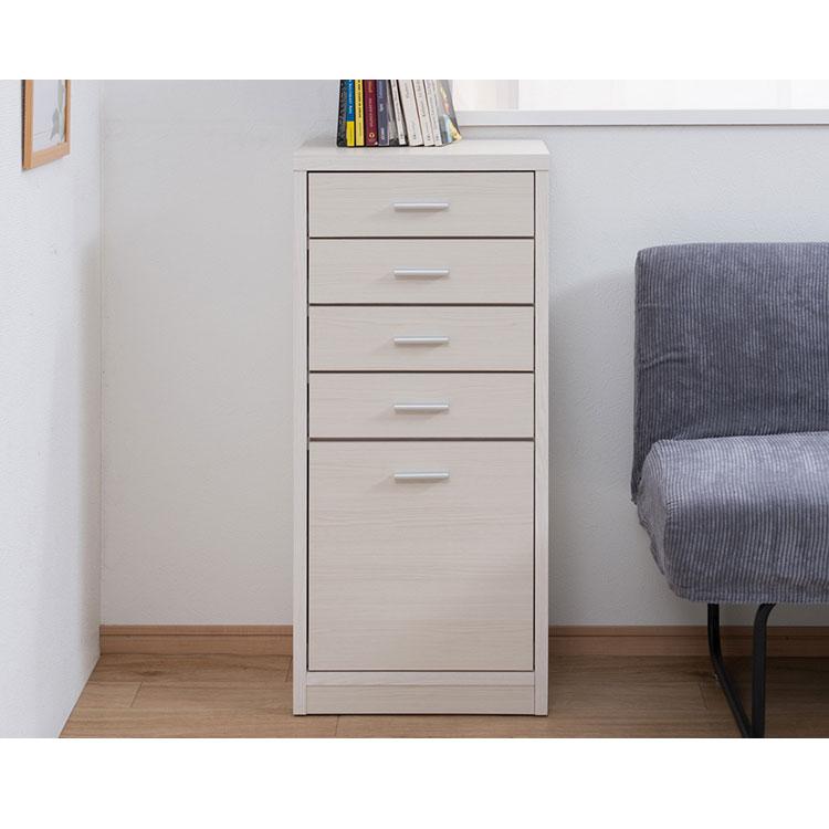 FINEシリーズ カウンター下収納 幅40cm 引き出しタイプ ホワイト