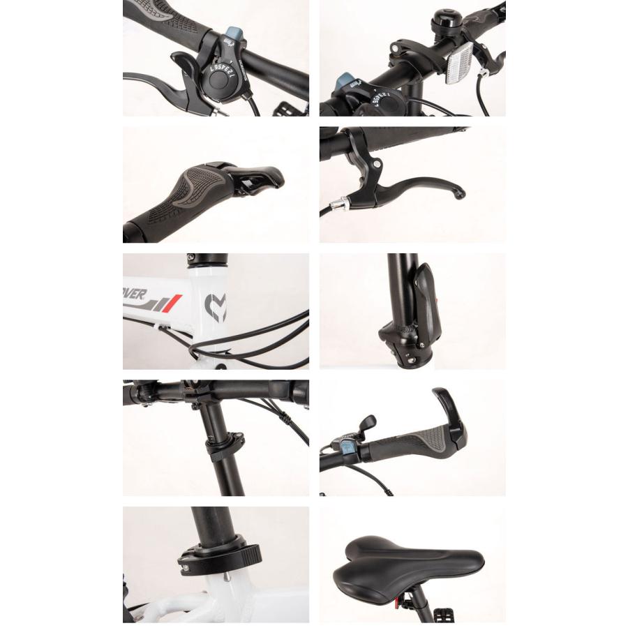 折りたたみ自転車 CANOVER CA-M2 20インチ ブラック カノーバー 折りたたみ自転車 CANOVER CA-M2 20インチ ブラック カノーバー