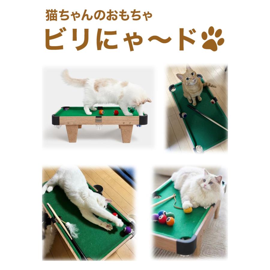 ペットアイ 猫用 ビリヤード 猫ちゃんのおもちゃ ビリにゃ~ド