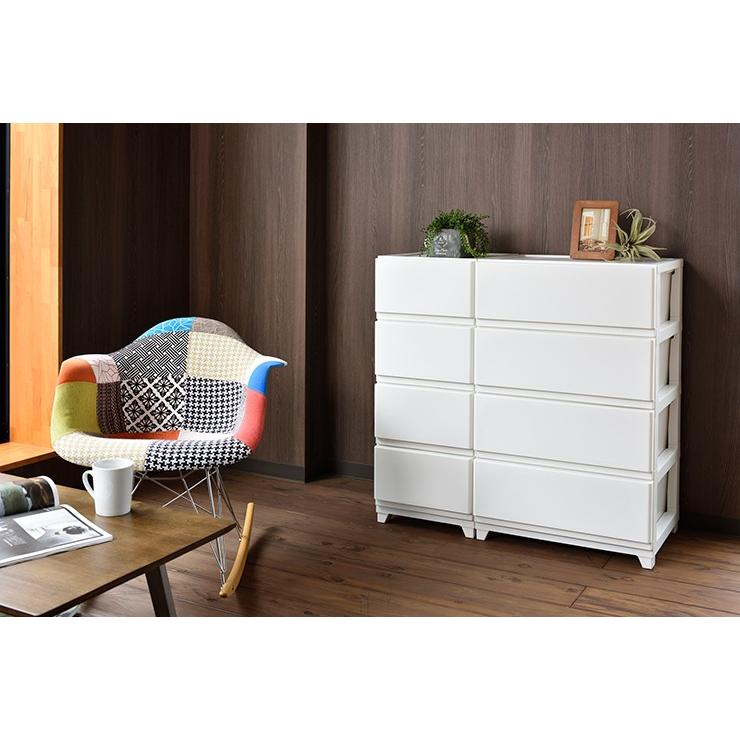 収納チェスト デコニー シーヴォ 4段 日本製 チェスト 収納ボックス