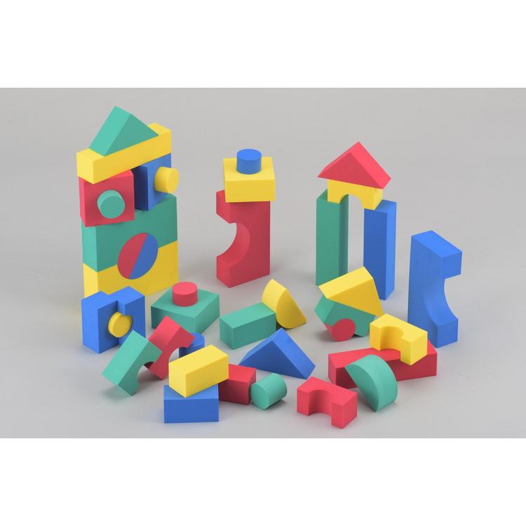 つみき ソフトブロック カラフル 40ピースセット おもちゃ ベビー