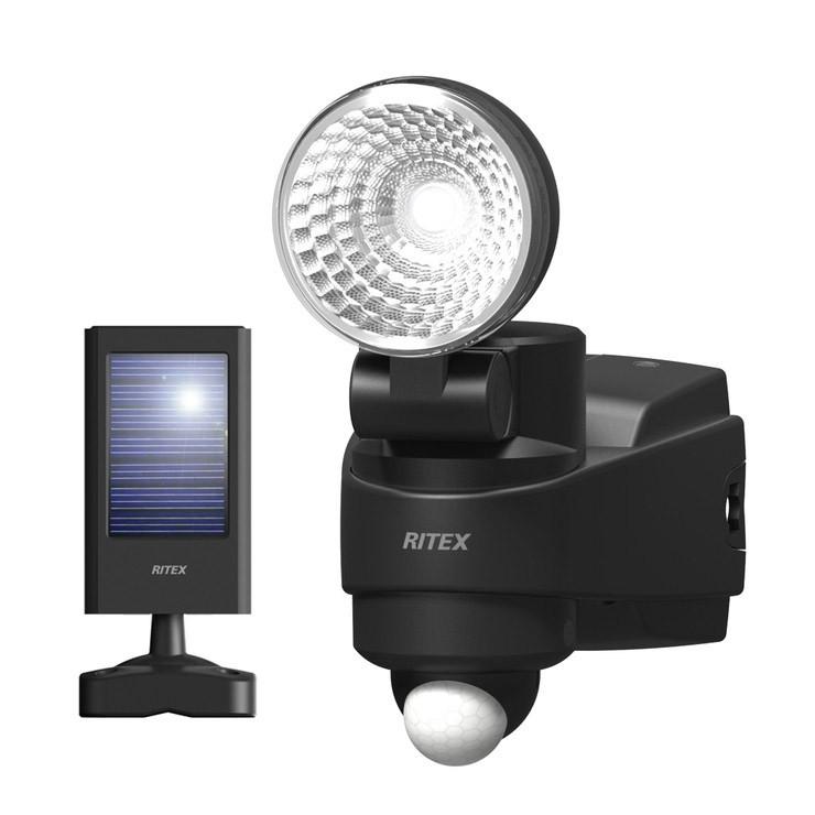 RITEX ライテック ムサシ 1W LED ハイブリッド ソーラーライト 防犯
