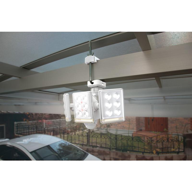 正規品2022 LED センサーライト 防犯 RITEX ライテックス LED-AC3027 リモコン付 ムサシ コンセント式 9W×3灯 フリーアーム式 2200ルーメン 代引不可 リコメン堂 - 通販 - PayPayモール 正規品HOT