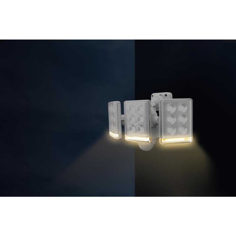 正規品2022 LED センサーライト 防犯 RITEX ライテックス LED-AC3027 リモコン付 ムサシ コンセント式 9W×3灯 フリーアーム式 2200ルーメン 代引不可 リコメン堂 - 通販 - PayPayモール 正規品HOT