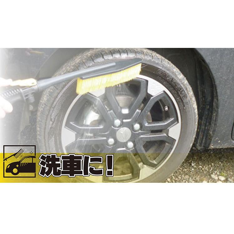 マルハチ産業 ポンプ式水圧クリーナー おそうじ当番 6L 掃除のときに便利なスポンジセット 加圧 シャワー 掃除 ポータブルシャワー ブラシ 水タンク 代引不可 | ブランド登録なし | 03