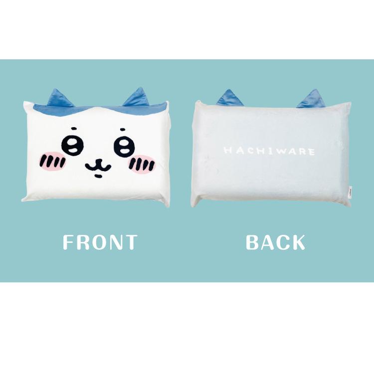 ちいかわ 低反発枕 ハチワレ かわいい 30×45cm フェイス型 耳 ちいかわ 低反発枕 ハチワレ かわいい 30×45cm フェイス型 耳