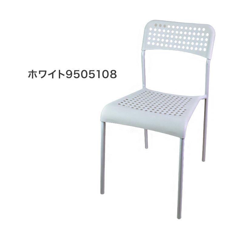 スタッキングチェア 6脚セット パイプチェア 椅子 チェアー イス