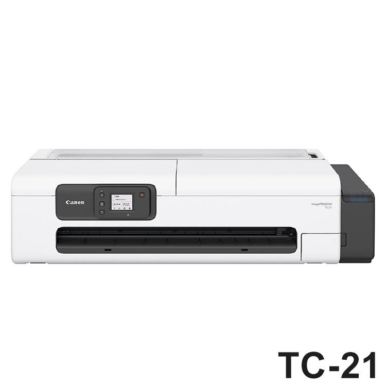 キャノン A1ノビ対応顔料4色大判プリンター canon imagePROGRAF TC-21