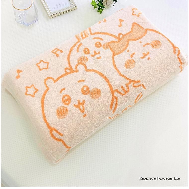ちいかわ 抗菌防臭加工 のびのび枕カバー ハチワレ うさぎ 35×50 43×63