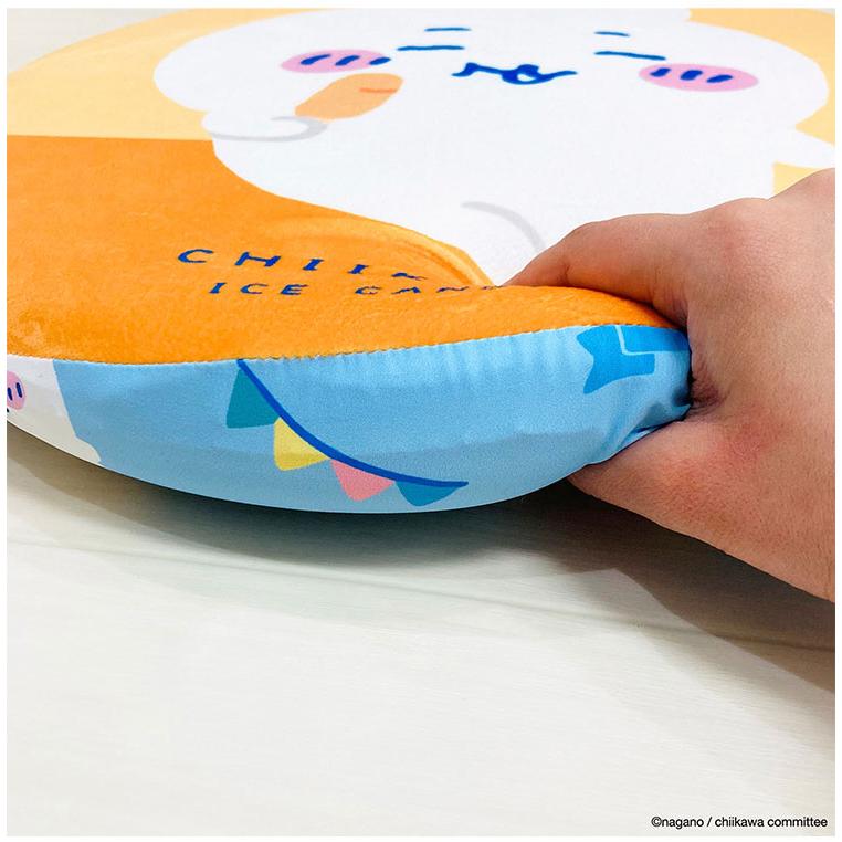 ちいかわ 冷感シートクッション 円形 40×40cm キャラクター