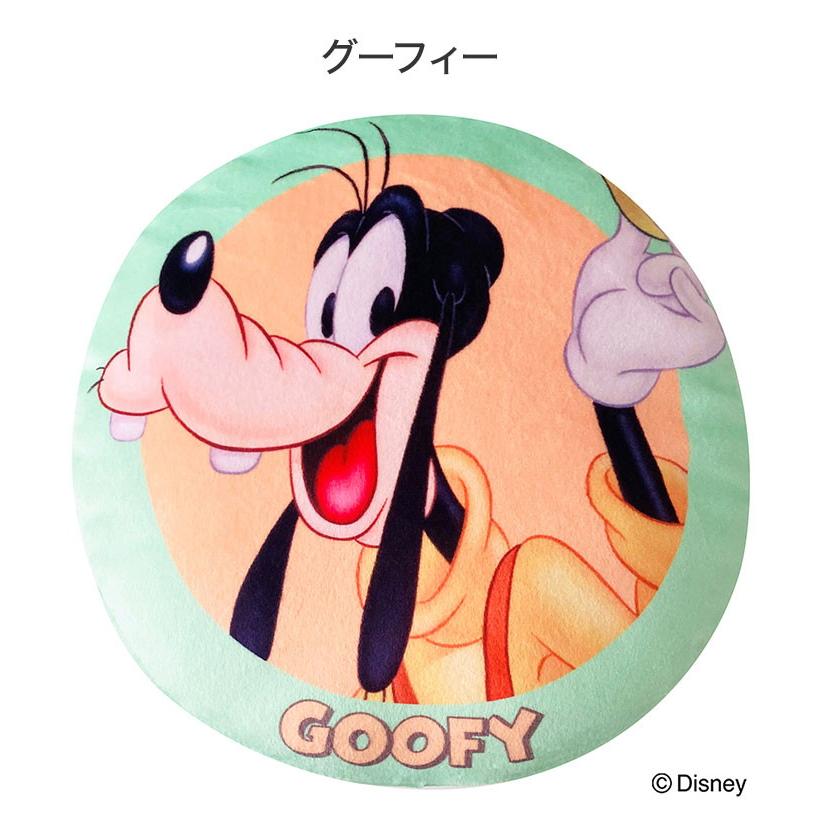 ディズニー パフクッション レトロ ミッキー フェイス キャラクター