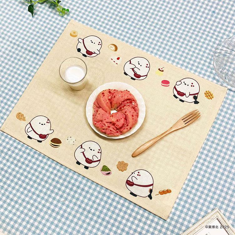 MORIPiLO ランチョンマット シマエ大福 水洗い可 食事 ダイニング 家族