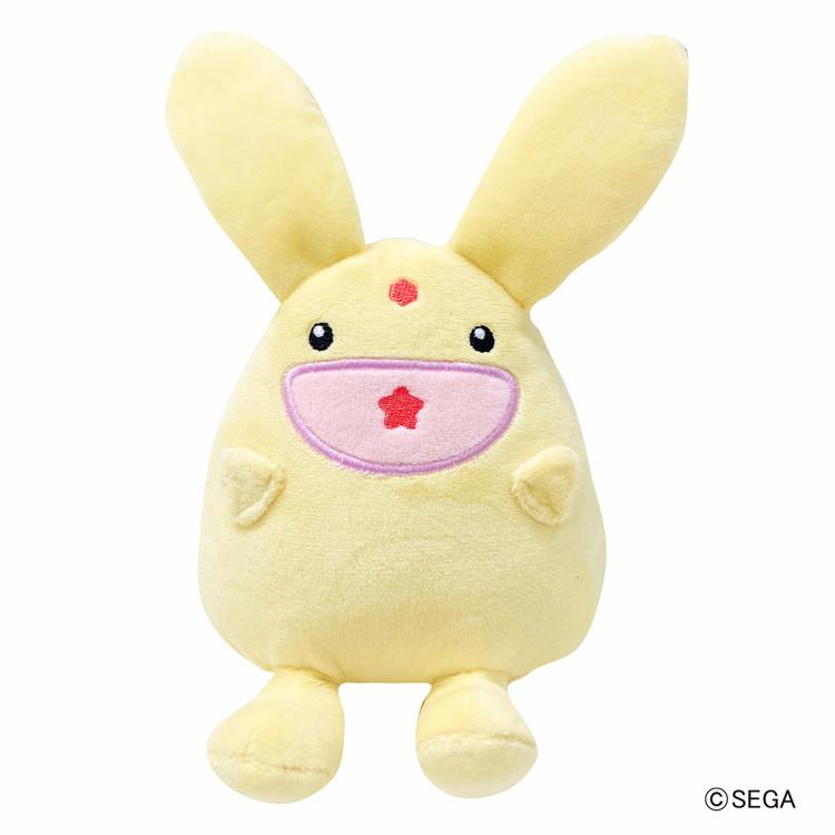 まめこの仔　カーバンクルのぬいぐるみ MORIPiLO セガ ぷよぷよ スマホスタンド カーバンクル マルチミニ枕 約