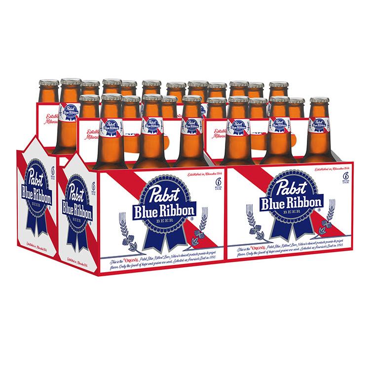 パブストブルーリボン 瓶 1ケース 355ml×24本 ビール ラガー
