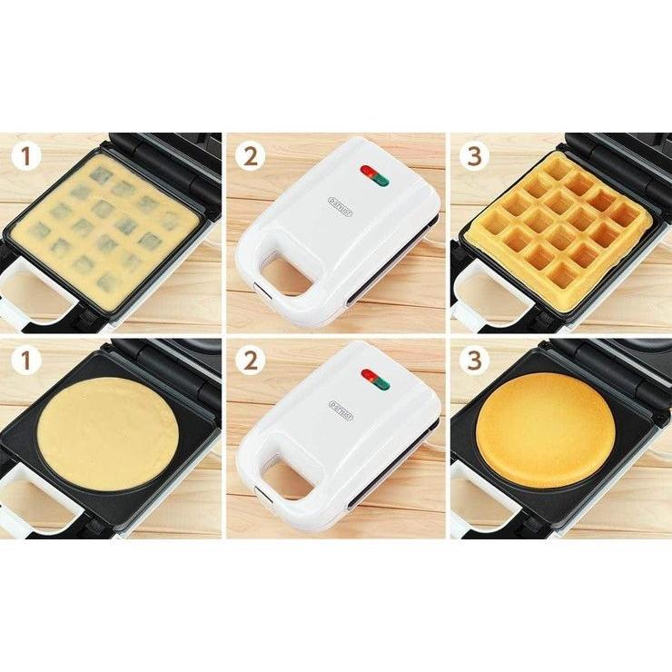 D-STYLIST 耳まで焼ける 洗える シングルマルチサンドメーカー