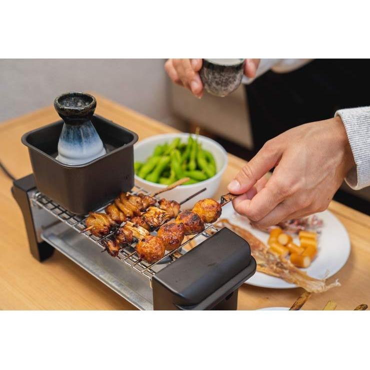 せんべろメーカー 焼き鳥 おでん 熱燗 炙り 網付き コンパクト せんべろメーカー 焼き鳥 おでん 熱燗 炙り 網付き コンパクト