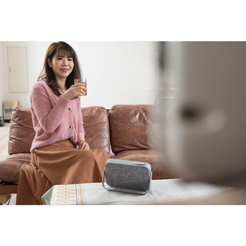 ワイヤレススピーカー テレビ用 Bluetooth 送信機アダプタ付 コードレス はっきり音声機能 ハンドルスタンド シンプル 補聴 SP-15