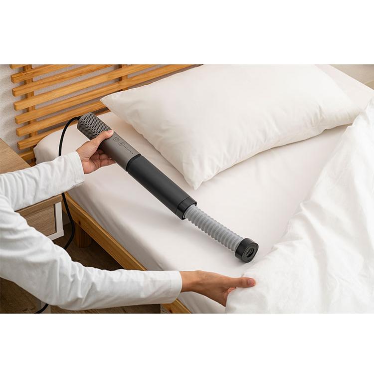 スティックふとん乾燥機 コンパクト 小型 オゾン 消臭 風速 短時間 