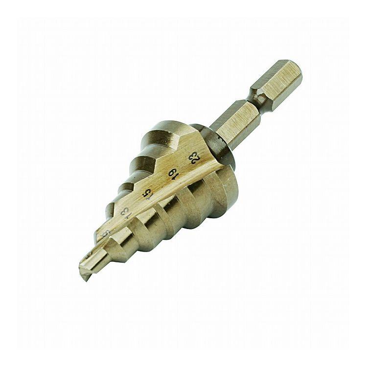 WIZ'A アークランドサカモト 7枚刃 ステップドリル 5-23mm 6段