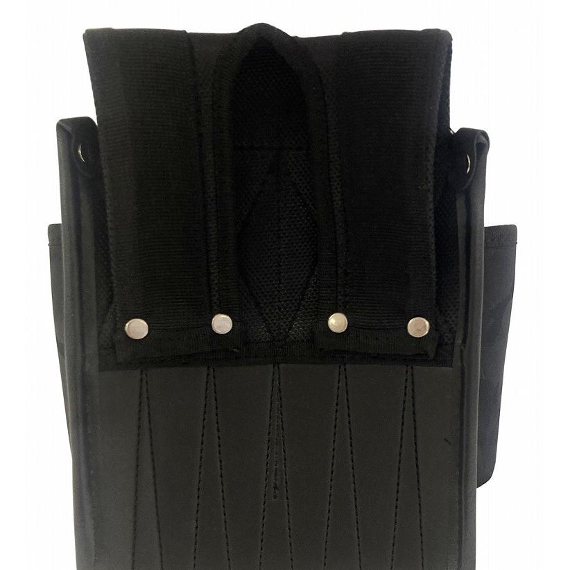 コヅチ Worktime Radical 腰袋 電工袋2段 万能型 迷彩ブラック KNR