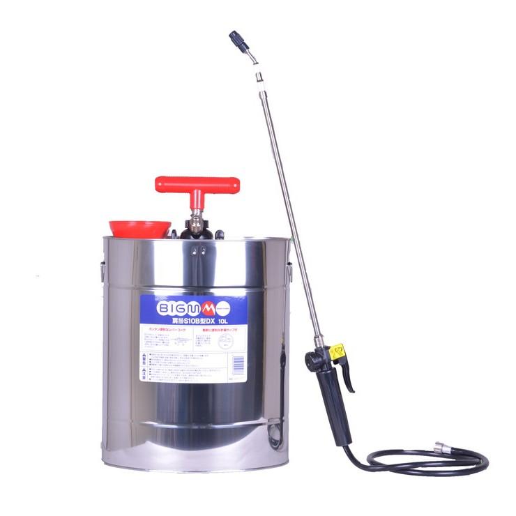 丸山製作所 BIGMマルヤマ ステンレス製噴霧器 10L 伸縮ノズル付 肩掛