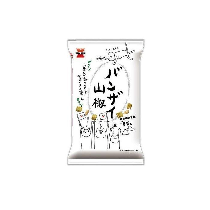 12個セット 岩塚製菓 バンザイ山椒 80g x12 まとめ売り セット販売 お 