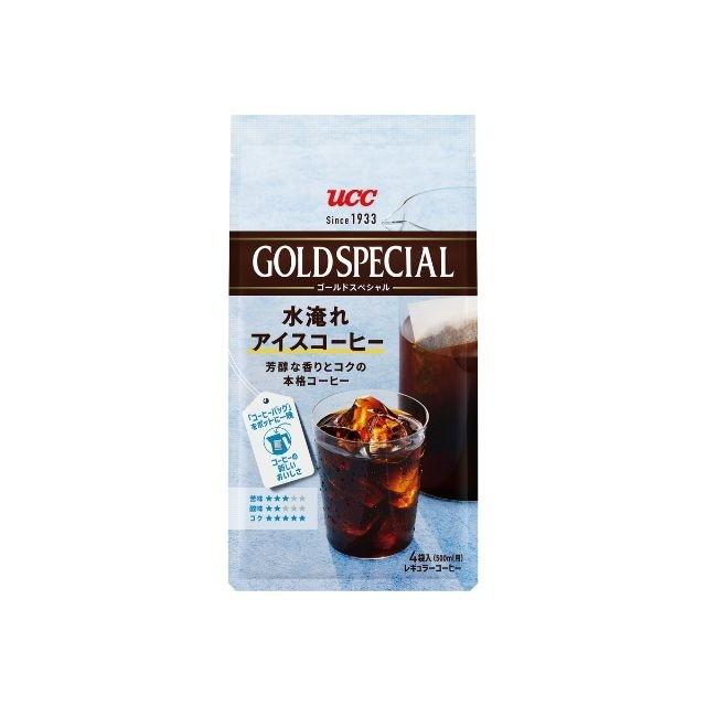単品6個セット UCC ゴールドスペシャル水淹れアイスコーヒー 4P 30gX4P