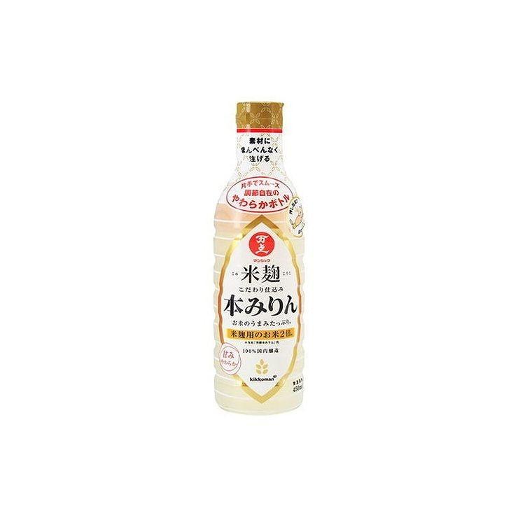 キッコーマン食品 株 万上 米麹 こだわり仕込み本みりん 450ml x1 代引不可｜recommendo