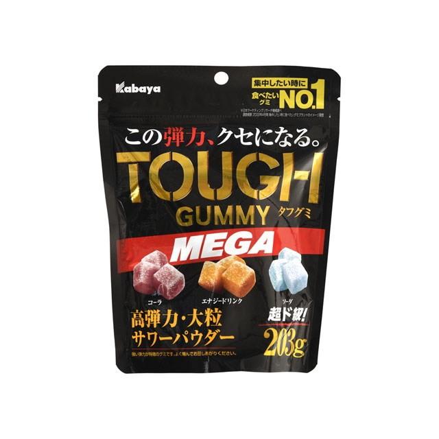 単品6個セット カバヤ タフグミ MEGA 203g 代引不可 : リコメン堂