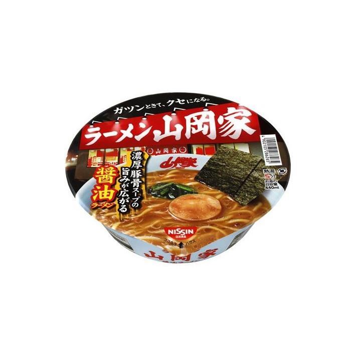単品12個セット 日清食品 ラーメン山岡家 醤油 117g 代引不可