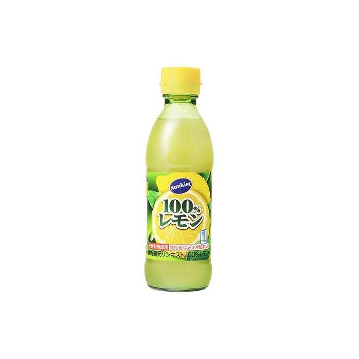 6個セット サンキスト 100%レモン 瓶 300ml x6 まとめ売り セット販売