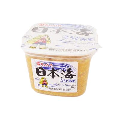 6個セット 日本海味噌醤油 雪ちゃん C81 カップ 800g x6 代引不可