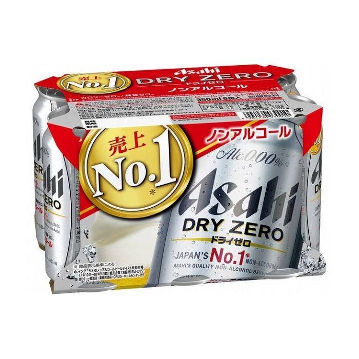 まとめ買い アサヒビール 株 アサヒ ドライゼロ 6缶パック 350x6 x4個