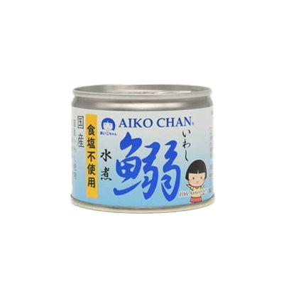 24個セット 伊藤食品 あいこちゃん 鰯水煮食塩不使用 190g x24 代引