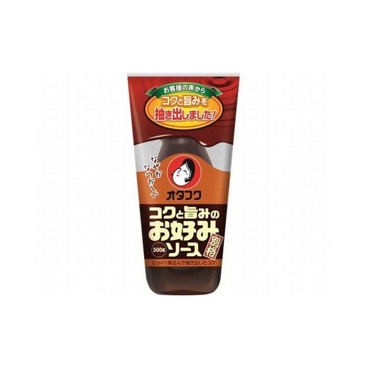 まとめ買い オタフク コクと旨みのお好みソース 500g x12個セット まとめ セット まとめ販売 セット販売 業務用 代引不可｜recommendo