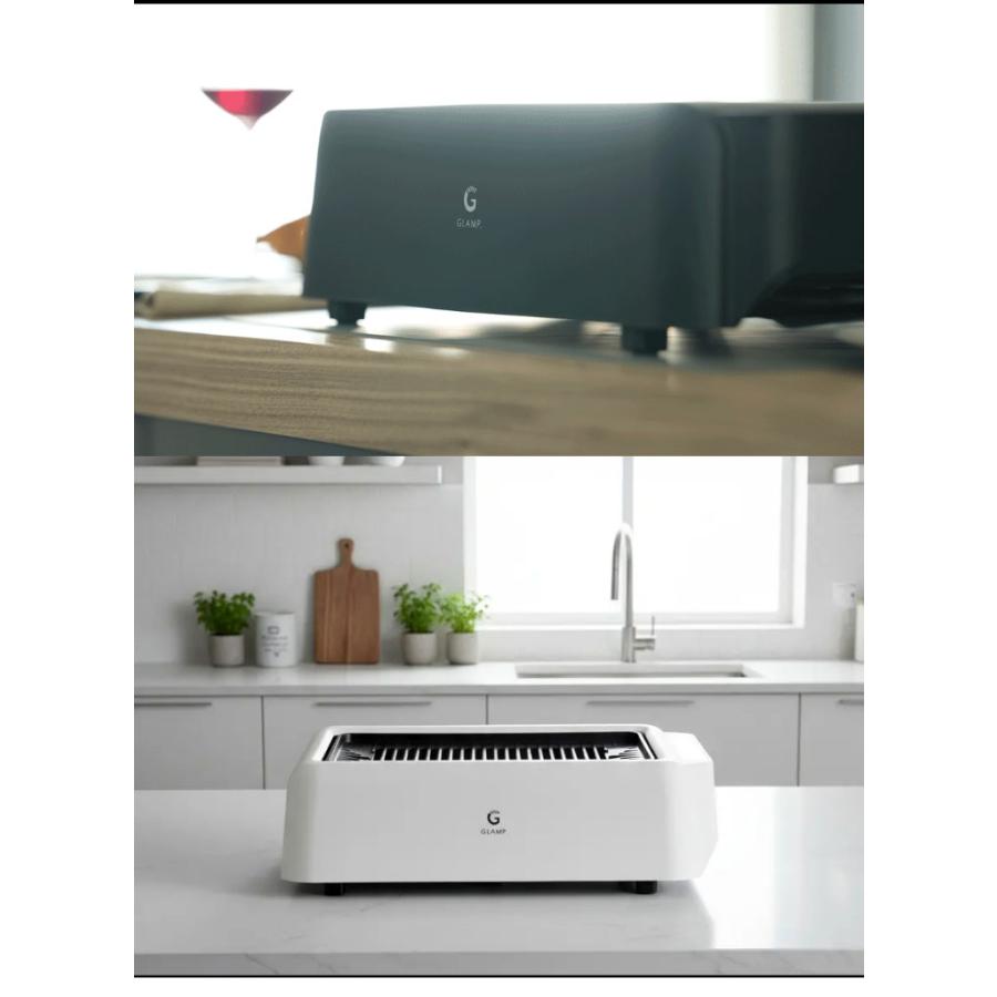 GLAMP 新型 超少煙グリルDX 遠赤外線 減煙 煙が少ない 煙が出にくい