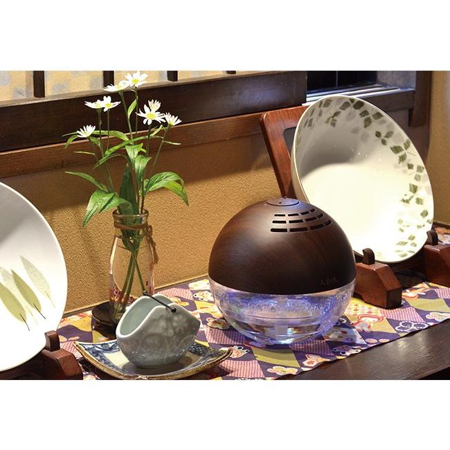 空気洗浄機 セルバ L 4色 アロマ空気清浄機 アロマディフューザー 木目調 Led付 おしゃれ リコメン堂 通販 Paypayモール