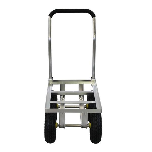アルミス アルミハウスキャリー エアータイヤ 4輪 耐荷重約80kg アルミ 